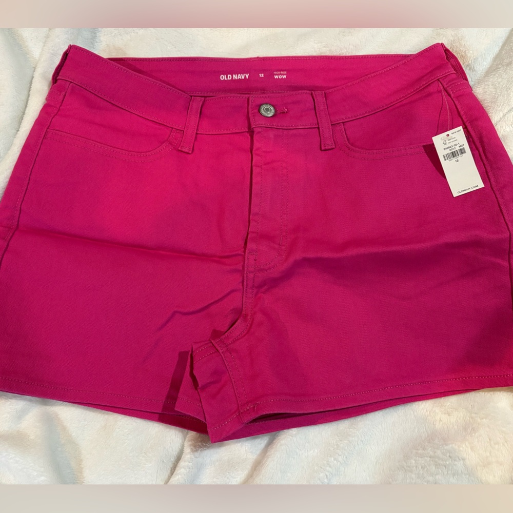 Wow High Rise Old Navy shorts Pink